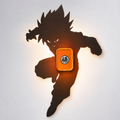 Anime Shadow Lamp Goku